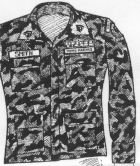 camo shirt, Young Marine and name patch